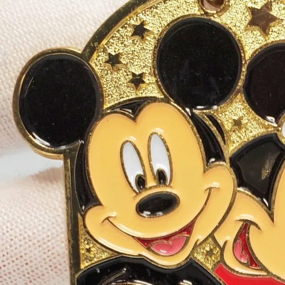 Disney Parks Mickey Minnie & Pluto Best Friend Keychain